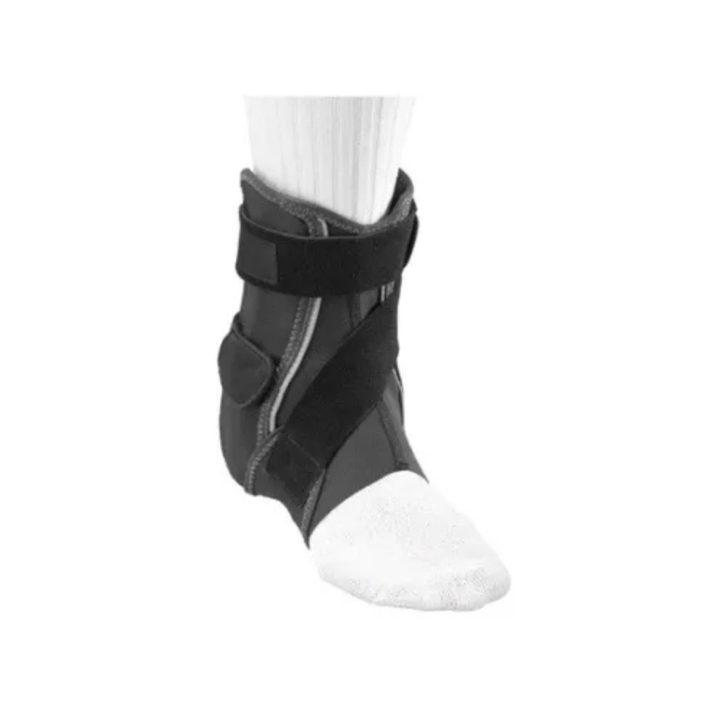 Mueller Hg80 Hard Shell Ankle Brace. FITS RIGHT Maximum Support. Reflective. XL